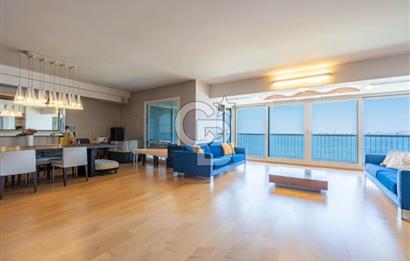 ALSANCAK 1. KORDON SATILIK EŞSİZ DENİZ MANZARALI YALI DAİRESİ