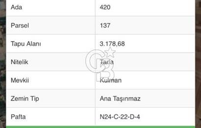 KORKUTELİ YAZIR DA SATILIK MEYVE BAHÇESİ