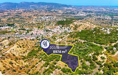 Datça Hızırşah'ta Satılık 8.974 m² Yatırımlık Tarla