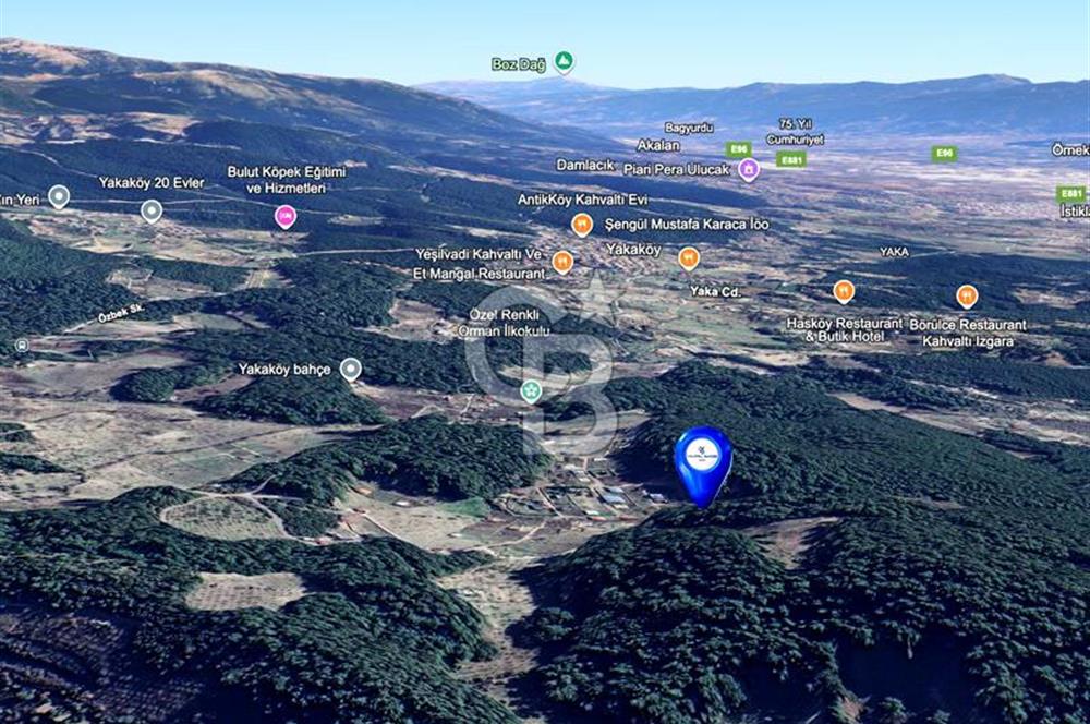 BORNOVA YAKAKÖY'DE 307 M2 SATILIK BAĞ