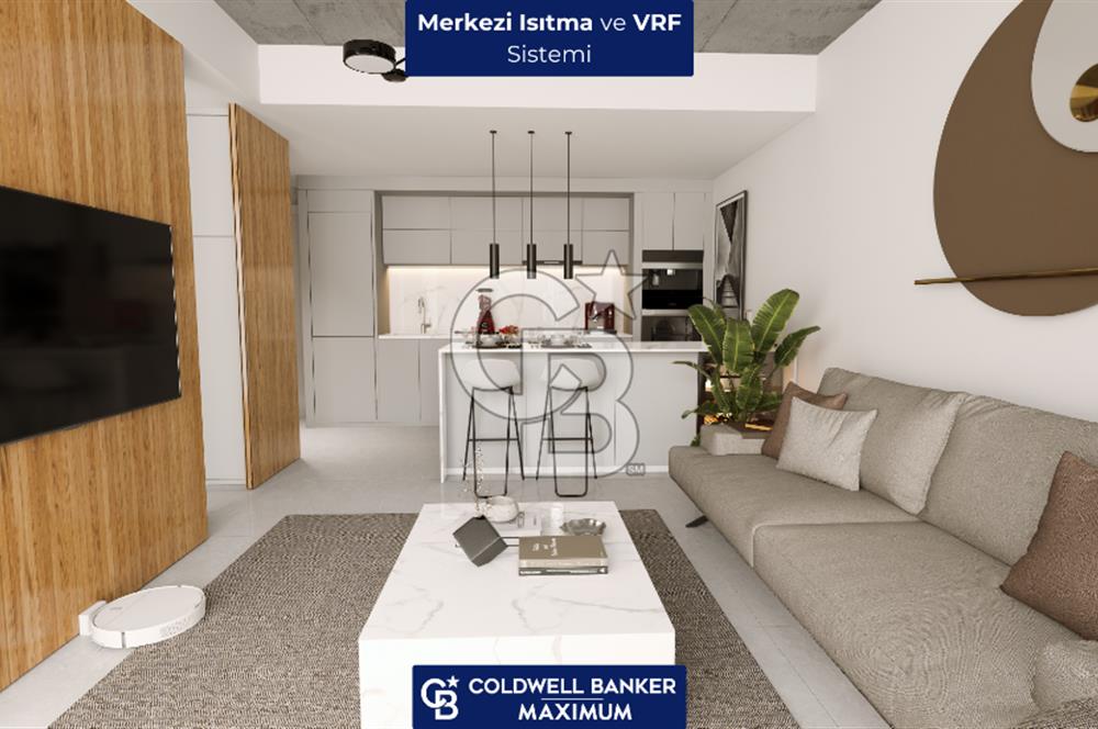 Girne Merkez'de Satılık Ultralüks 1+1 Penthouse Daireler