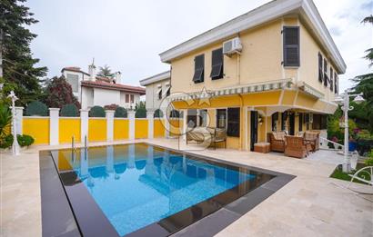 DRAGOS'TA ÇOK ÖZEL KONUMDA SAHİLE 200 METRE MESAFEDE 4 KATLI VİLLA