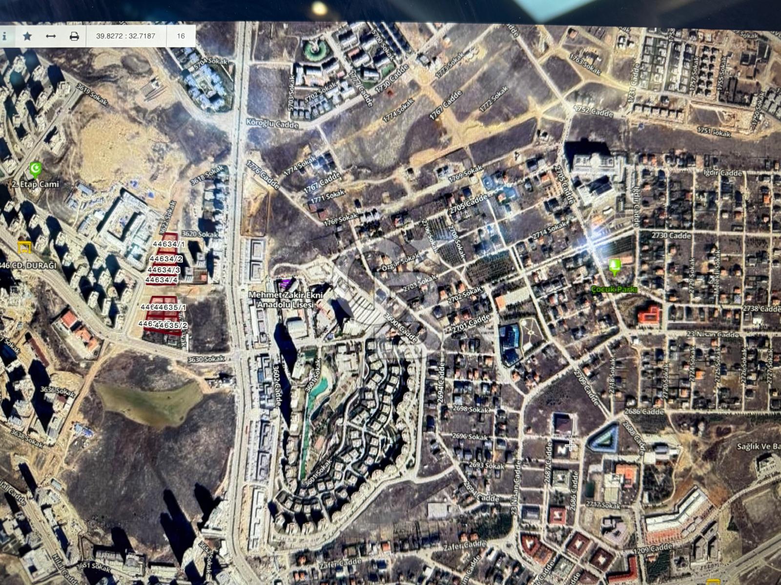 ÇANKAYA BEYTEPE ALACATLI FIRSAT!! 12.605m² ÇOK DEĞERLİ ARSA