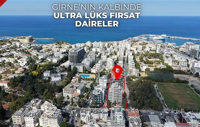 Girne Merkez'de Satılık Ultralüks 1+1 Penthouse Daireler