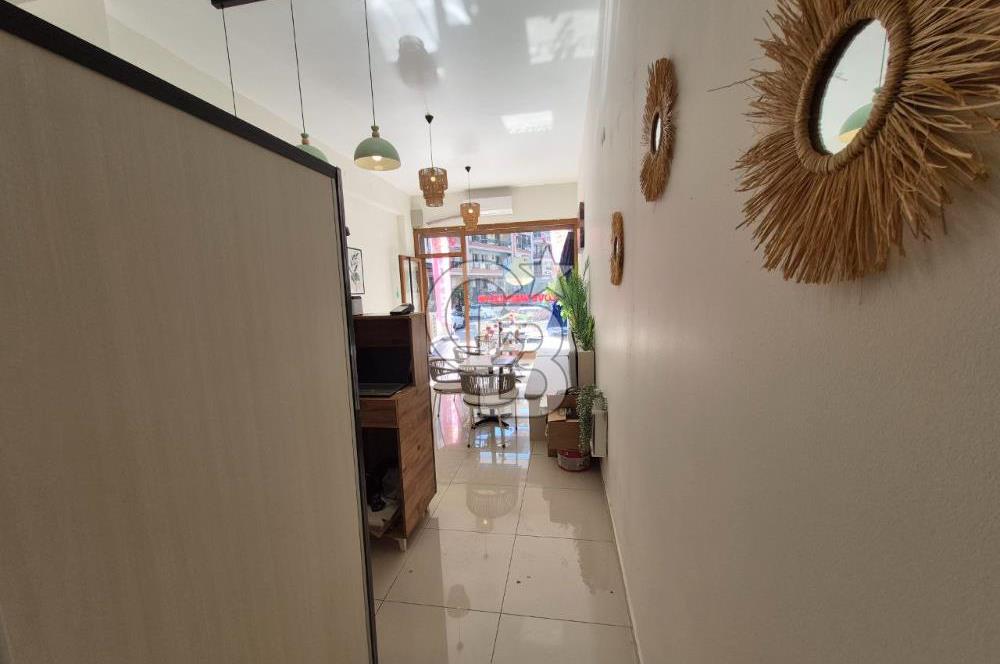 KARŞIYAKA ŞEMİKLER MERKEZ LÜKS BİNADA SATILIK DÜKKAN