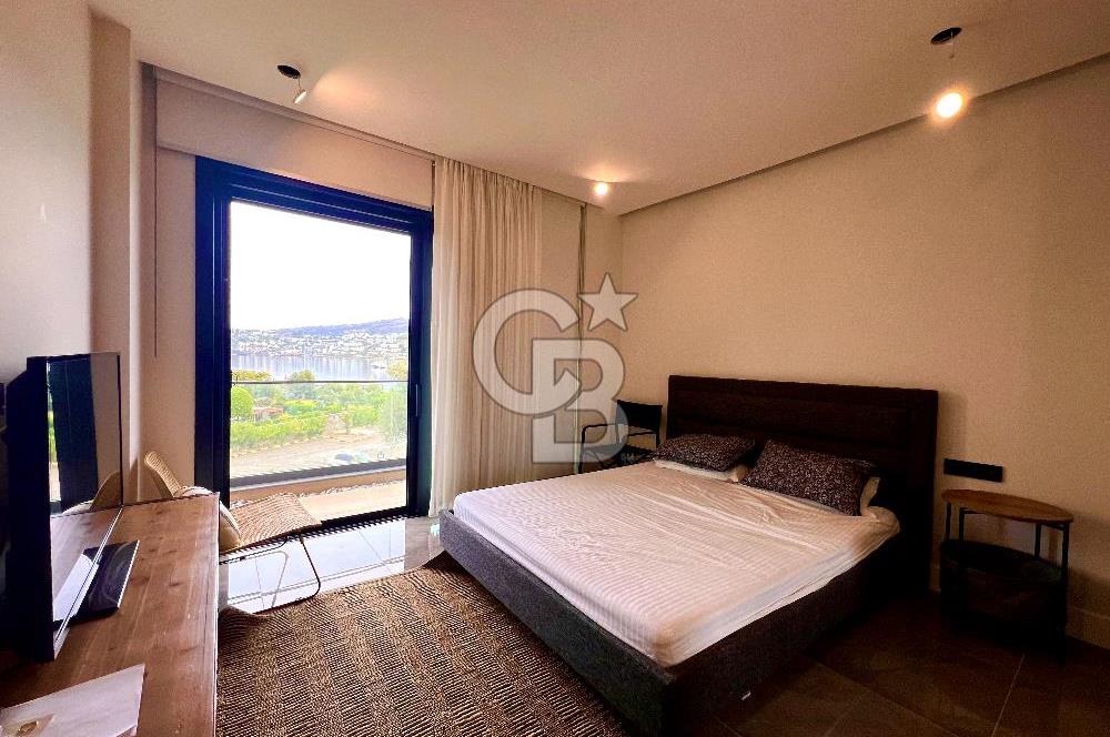 BODRUM GÜNDOĞAN DENİZE SIFIR EMSALSİZ 7+1 SATILIK VİLLA