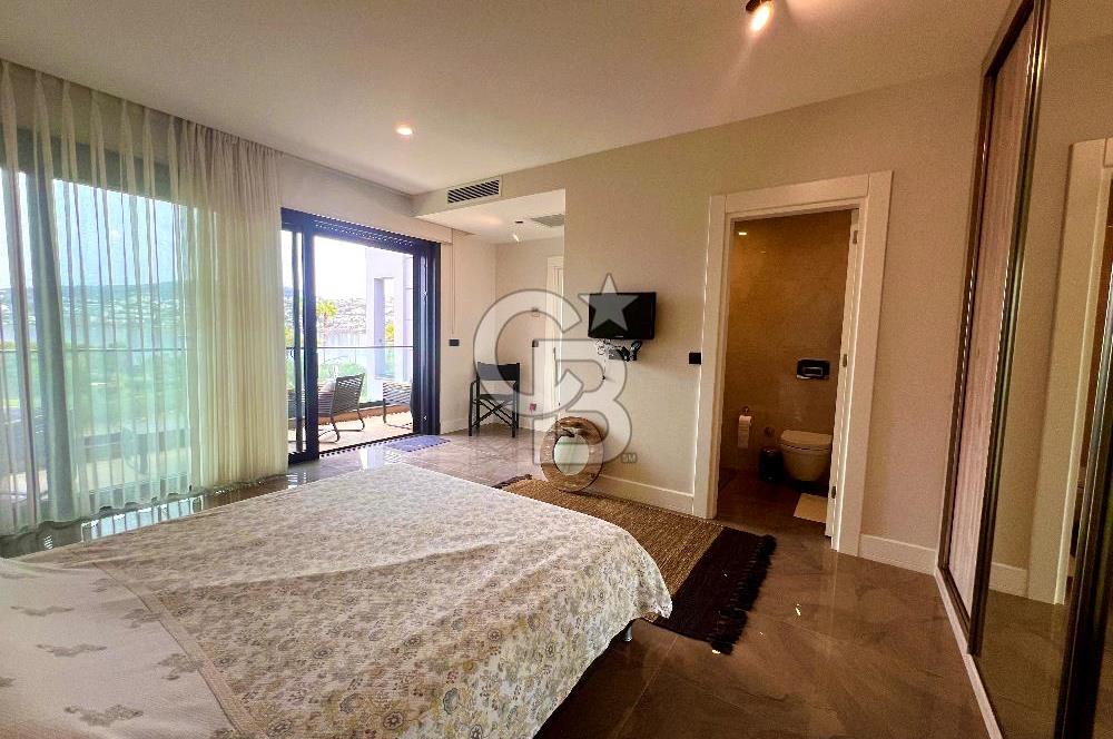 BODRUM GÜNDOĞAN DENİZE SIFIR EMSALSİZ 7+1 SATILIK VİLLA