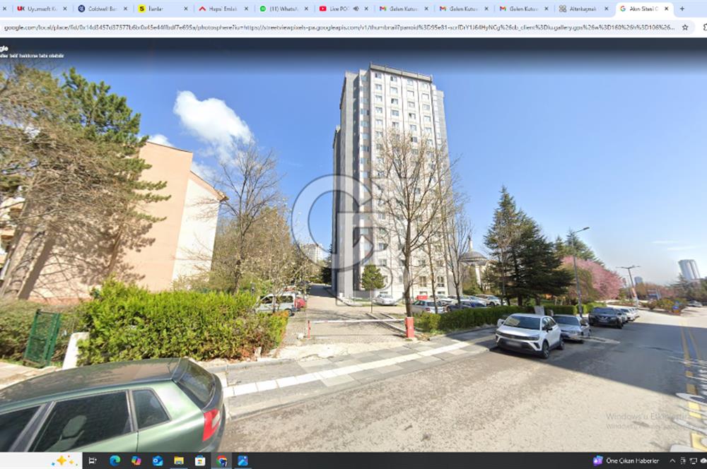 Oran'da Akın 1 Sitesinde 3+1 Satılık Harika Lokasyonda Daire