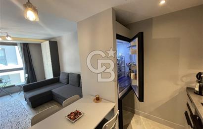 Alsancak Kar Suits'te Güneş Gören, Eşyalı, Geniş 1+1