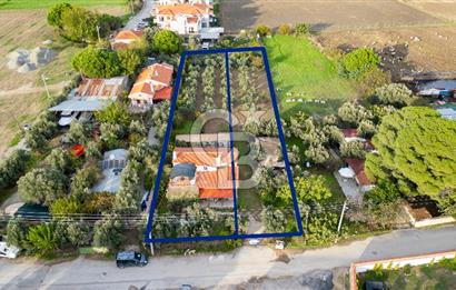 Foça Bağarası Hacıveli Mah. Satılık Kargir Evli Arsa