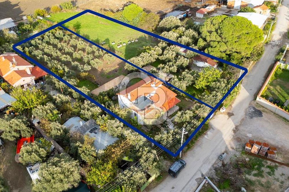 Foça Bağarası Hacıveli Mah. Satılık Kargir Evli Arsa