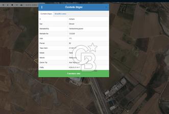 ANKARA SİNCAN AKÇAÖRENDE AYAŞ-ANKARA YOLUNA YAKIN SATILIK TARLA