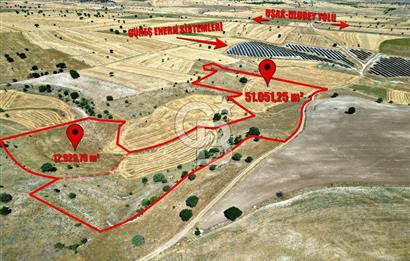 BÜYÜK TOPRAK FIRSATI UŞAK MERKEZ'E 15 KM MESAFEDE 63.981m² TARLA