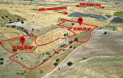 BÜYÜK TOPRAK FIRSATI UŞAK MERKEZ'E 15 KM MESAFEDE 63.981m² TARLA