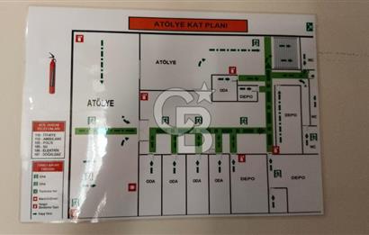 İzmir, Bornova, Çamdibi, 1.150 m2 Kiralık Atölye