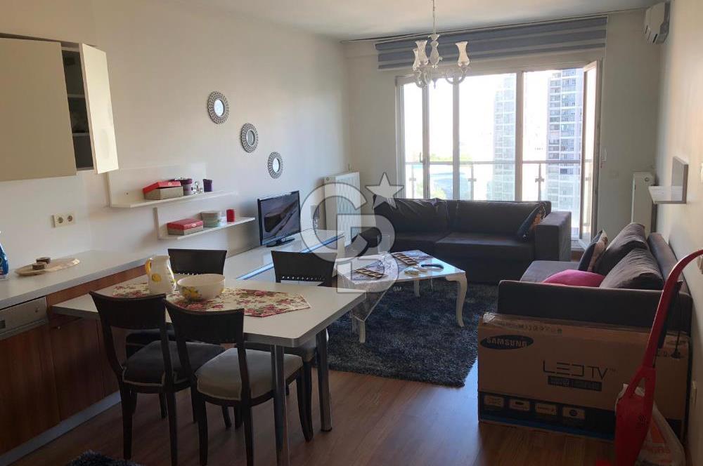 BAŞAKŞEHİR AĞAOĞLU MY WORLD EUROPE DE PEYZAJ CEPHE EŞYALI KİRALIK 1+1 DAİRE