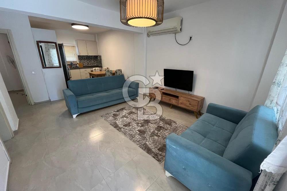 AKYARLAR KEMERDE KİRALIK EŞYALI 2+1 BAHÇELİ DAİRE