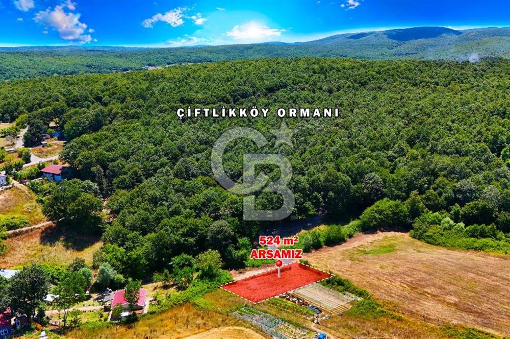 Çatalca Çiftlikköyde Doğa Manzaralı, Ulaşımı Kolay Tarla