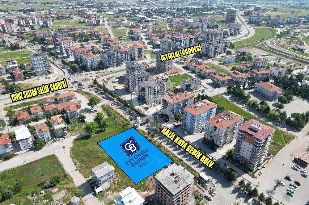 CB OPİA'DAN ''HALİL KAYA GEDİK BULV. CEPHE 7 KAT İMARLI ARSA ''