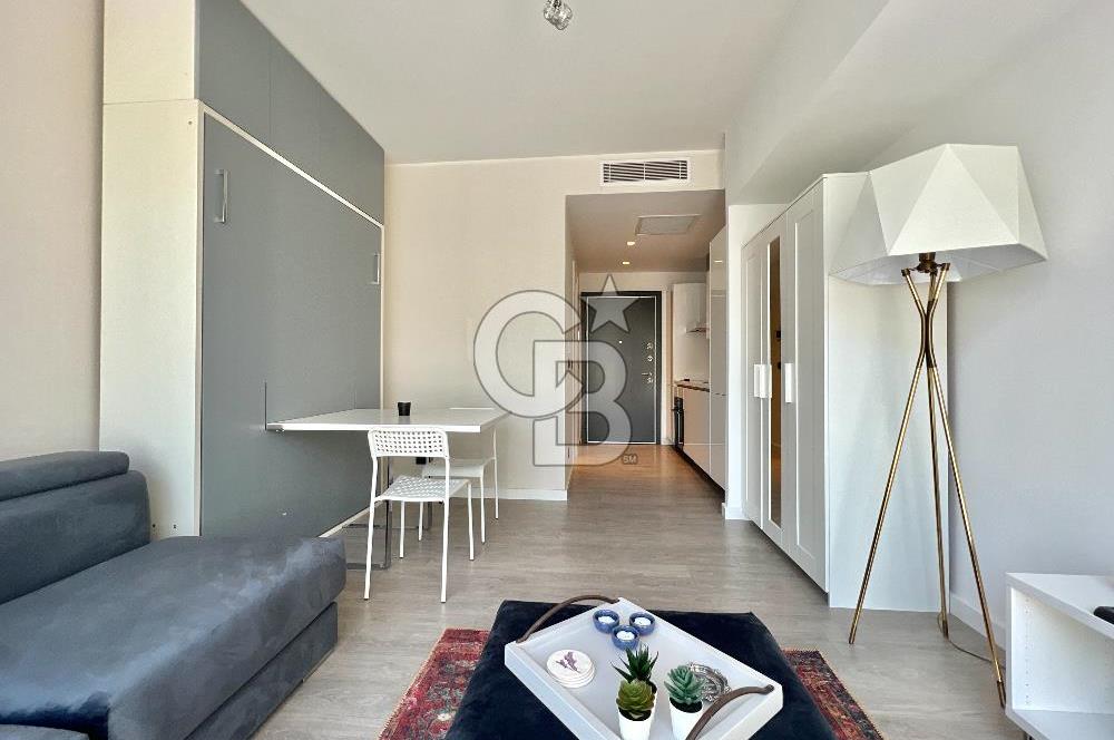 FOLKART TIME BORNOVA KİRALIK BAHÇELİ EŞYALI 1+0 DAİRE