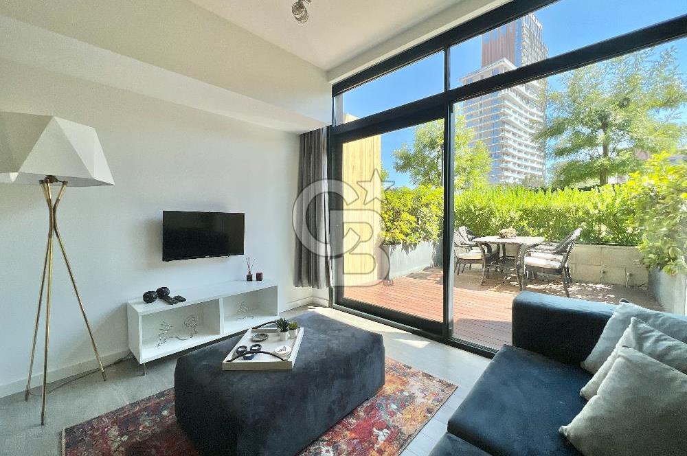 FOLKART TIME BORNOVA KİRALIK BAHÇELİ EŞYALI 1+0 DAİRE