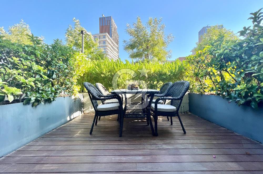 FOLKART TIME BORNOVA KİRALIK BAHÇELİ EŞYALI 1+0 DAİRE