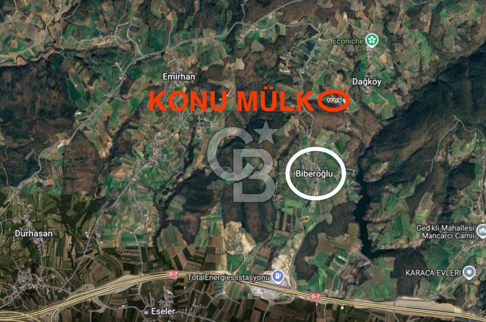 Kocaeli ili, İzmit ilçesi, Dağköy Mahallesi, E/KAKS:0,05 Diğer Tarım Alanı imarlı (Maks 250 m2 ev yapılabilir) satılık tarla