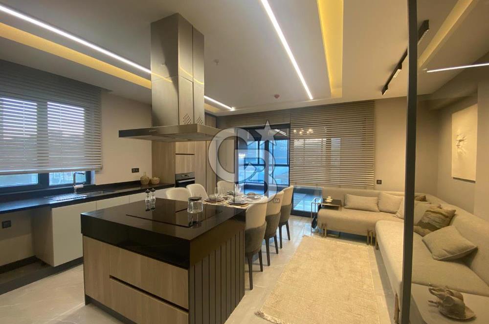 OVACIK MERKEZDE BULVAR ÜZERİ MANZARALI ÖNÜ AÇIK MARKALI PROJEDE 4+1 DAİRE