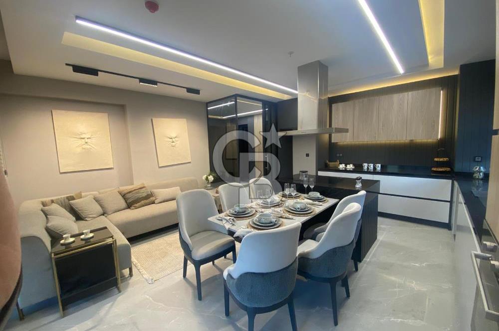 OVACIK MERKEZDE BULVAR ÜZERİ MANZARALI ÖNÜ AÇIK MARKALI PROJEDE 4+1 DAİRE