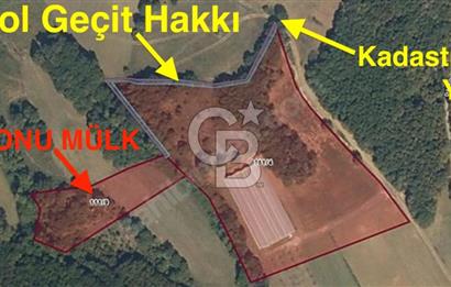 Kocaeli ili, İzmit ilçesi, Dağköy Mahallesi, E/KAKS:0,05 Diğer Tarım Alanı imarlı (Maks 250 m2 ev yapılabilir) satılık tarla