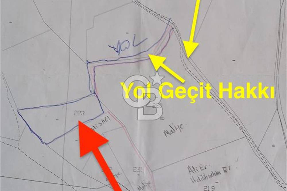 Kocaeli ili, İzmit ilçesi, Dağköy Mahallesi, E/KAKS:0,05 Diğer Tarım Alanı imarlı (Maks 250 m2 ev yapılabilir) satılık tarla