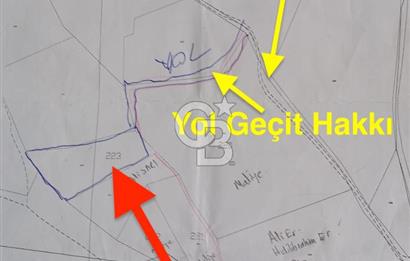Kocaeli ili, İzmit ilçesi, Dağköy Mahallesi, E/KAKS:0,05 Diğer Tarım Alanı imarlı (Maks 250 m2 ev yapılabilir) satılık tarla