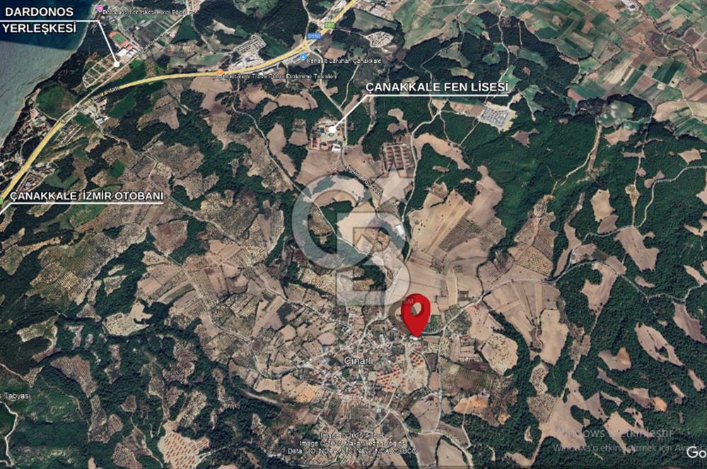 ÇANAKKALE ÇINARLIDA BUTİK SİTEDE SATILIK 4,5+1 VİLLA 