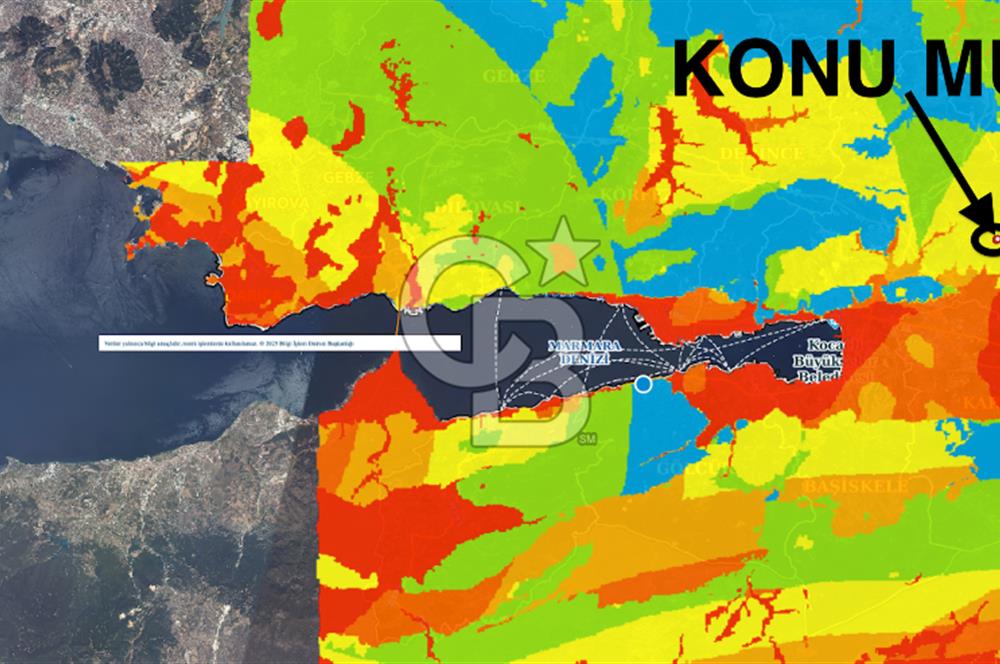 Kocaeli ili, İzmit ilçesi, Dağköy Mahallesi, E/KAKS:0,05 Diğer Tarım Alanı imarlı (Maks 250 m2 ev yapılabilir) satılık tarla