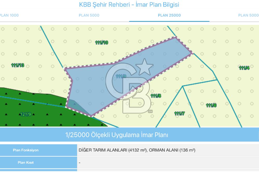 Kocaeli ili, İzmit ilçesi, Dağköy Mahallesi, E/KAKS:0,05 Diğer Tarım Alanı imarlı (Maks 250 m2 ev yapılabilir) satılık tarla