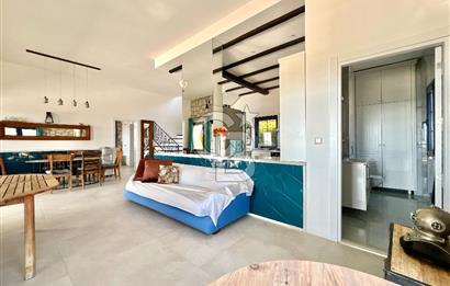 ÇEŞME OVACIK KİRALIK 4+1 DENİZ MANZARALI HAVUZLU MÜSTAKİL VİLLA