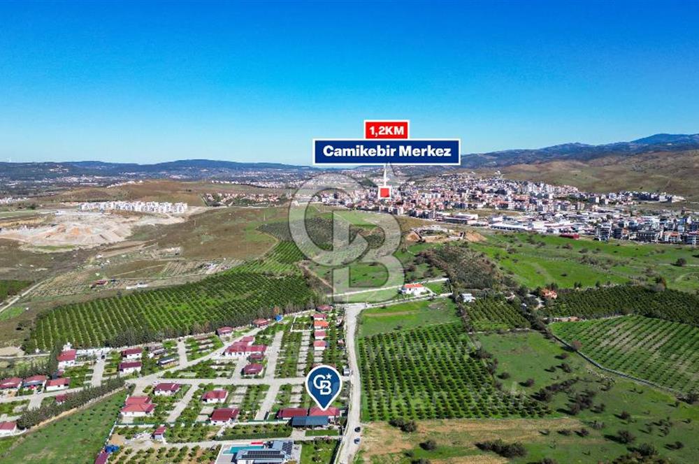 Seferihisar, Camikebir Mah. Satılık 317 m2 Kooperatif Bahçesi veTaş Evi