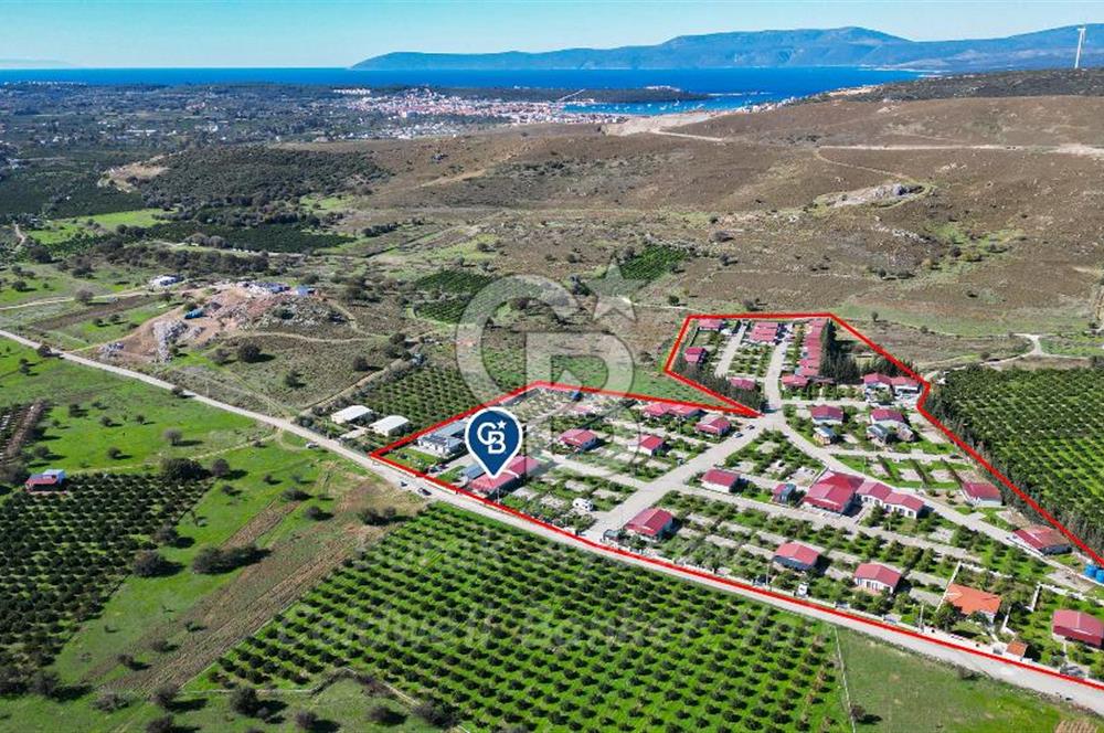 Seferihisar, Camikebir Mah. Satılık 317 m2 Kooperatif Bahçesi veTaş Evi