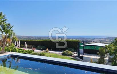 ÇEŞME OVACIK KİRALIK 4+1 DENİZ MANZARALI HAVUZLU MÜSTAKİL VİLLA