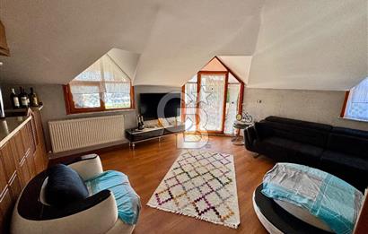 Fındıklı Mahallesinde Modern Tasarımlı Geniş Çatı Dubleksi