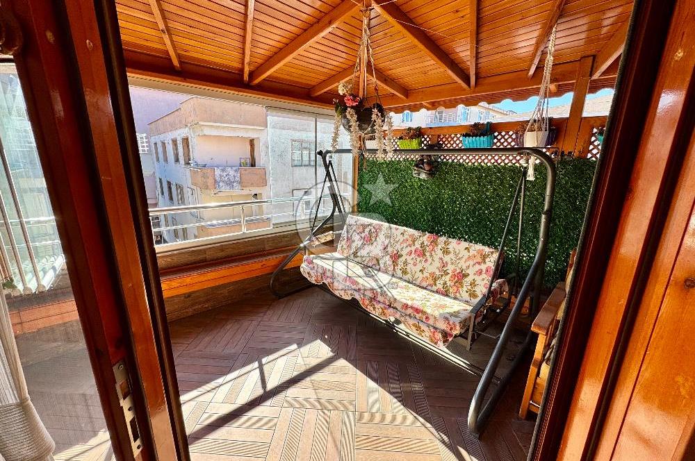 Fındıklı Mahallesinde Modern Tasarımlı Geniş Çatı Dubleksi