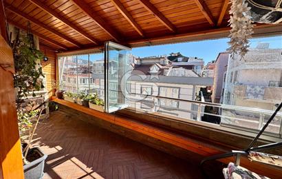 Fındıklı Mahallesinde Modern Tasarımlı Geniş Çatı Dubleksi