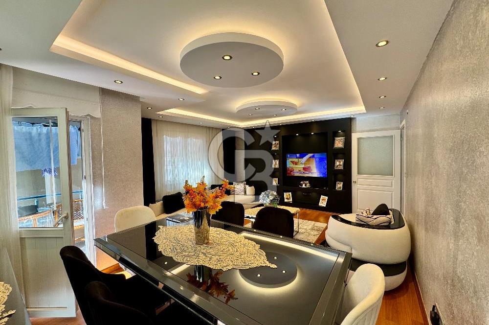 Fındıklı Mahallesinde Modern Tasarımlı Geniş Çatı Dubleksi