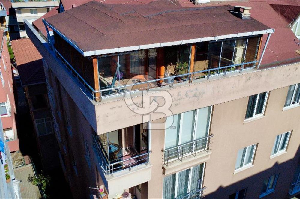 Fındıklı Mahallesinde Modern Tasarımlı Geniş Çatı Dubleksi