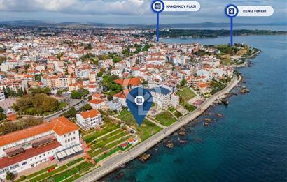 GELİBOLU SAHİLDE DENİZ MANZARALI SATILIK OTEL ARSASI