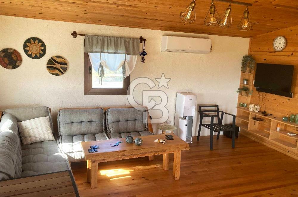 Datça Kızlan da Ful Deniz Manzaralı Satılık Müstakil Ev