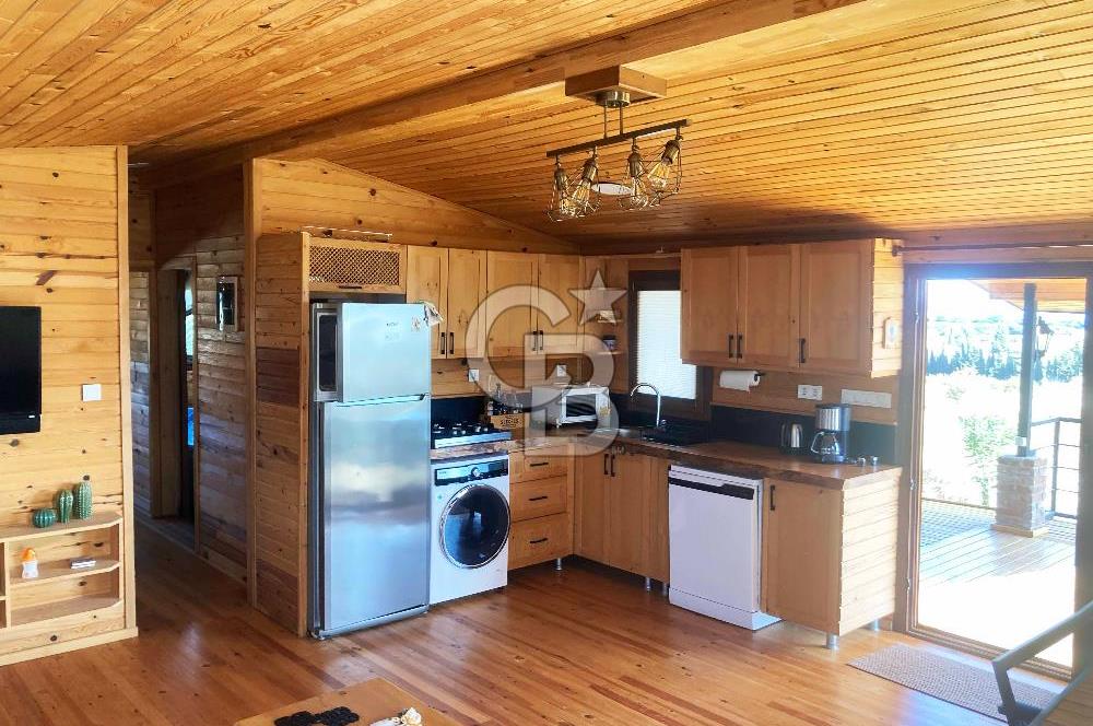 Datça Kızlan da Ful Deniz Manzaralı Satılık Müstakil Ev