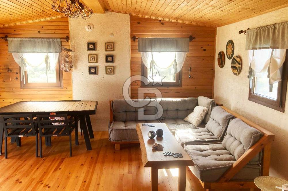 Datça Kızlan da Ful Deniz Manzaralı Satılık Müstakil Ev