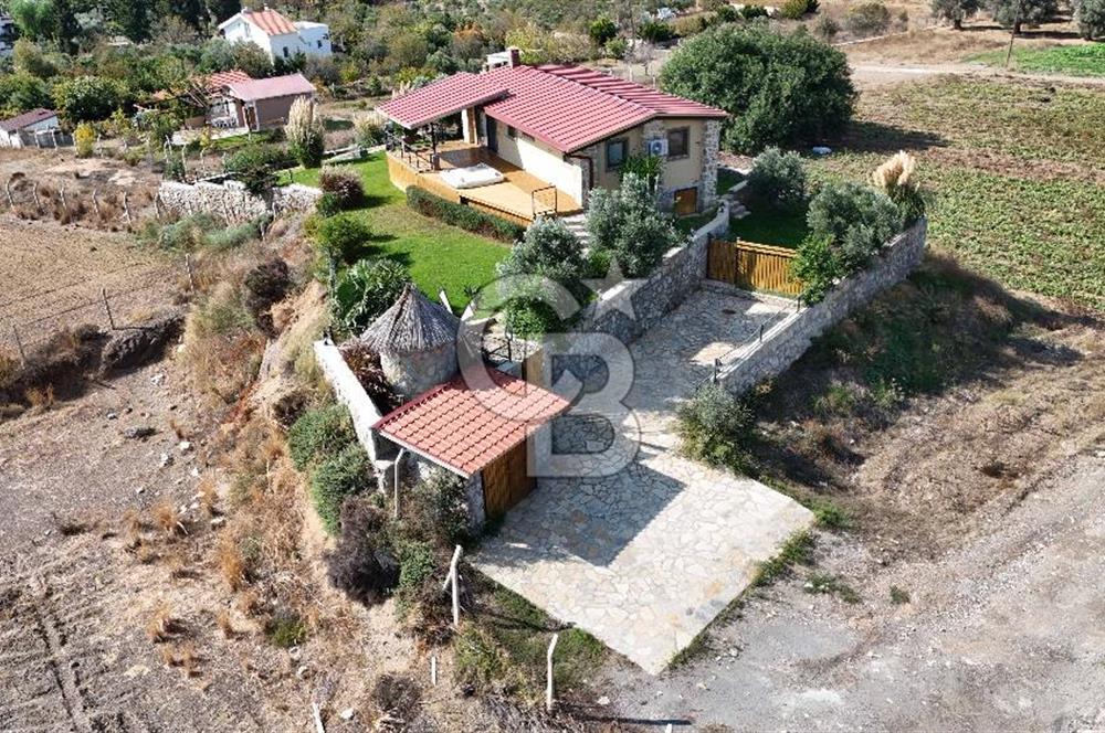 Datça Kızlan da Ful Deniz Manzaralı Satılık Müstakil Ev