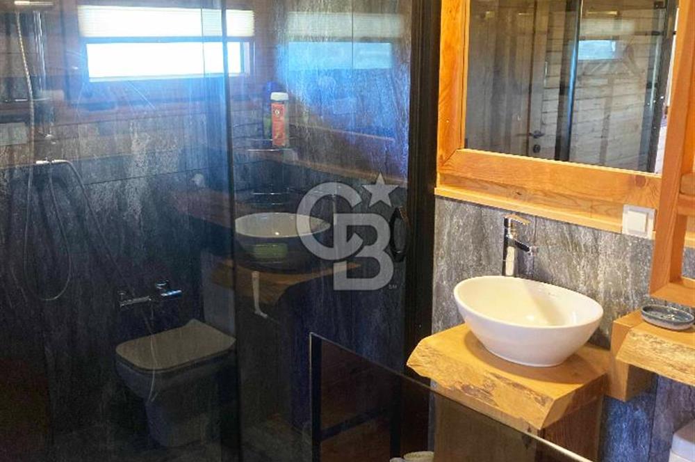 Datça Kızlan da Ful Deniz Manzaralı Satılık Müstakil Ev